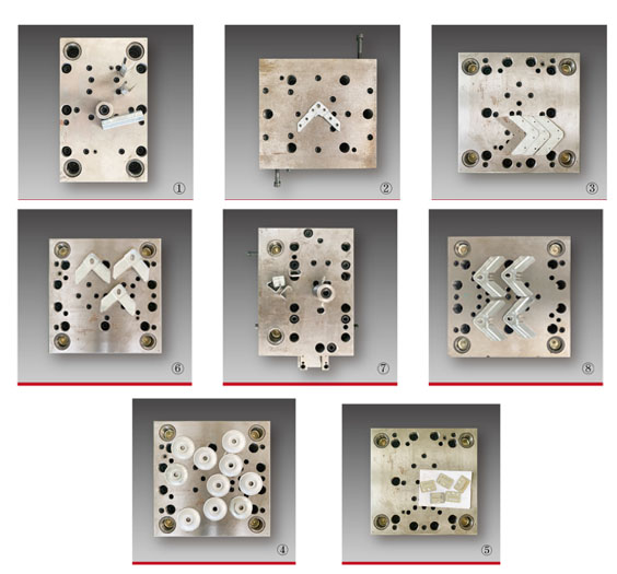 無廢料連續(xù)模具